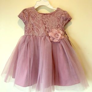 [Pippa & Julie] Purple Dress, Size 24m